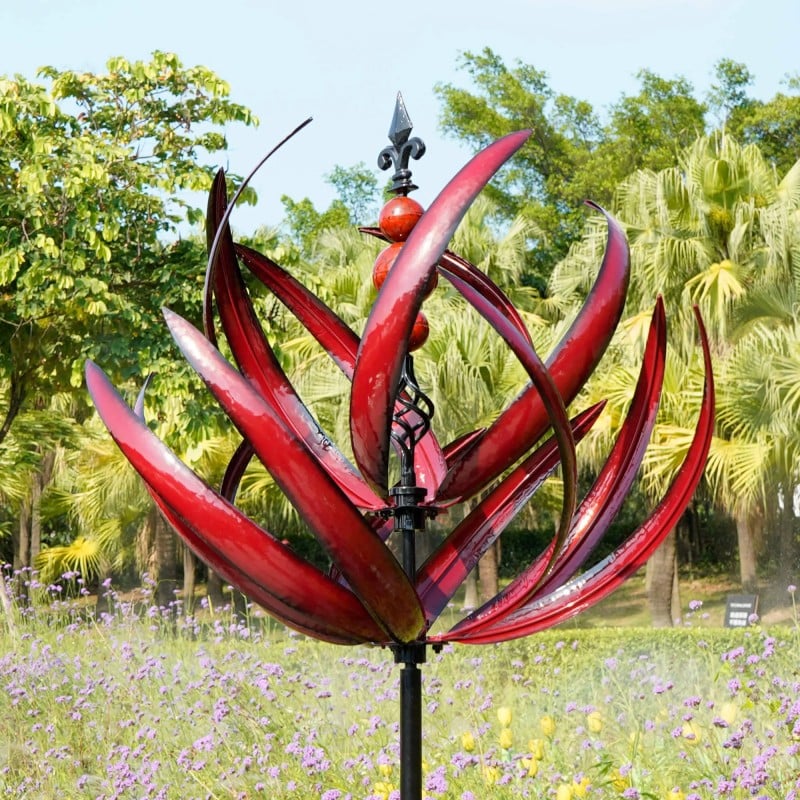 SerenitySpin™ – Enjoy the Beauty of the Lotus Wind Spinner - Science Factory Shop