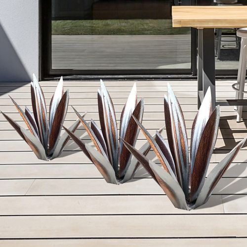 Rustic Radiant™ | Eternal & Waterproof Rustic Agave Sculpture - Science Factory Shop