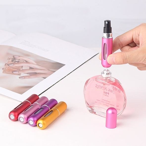 AromaGlide™ Perfume Atomizer | Take Your Fragrance Anywhere with Ease – 1+1 FREE! - Science Factory Shop