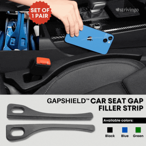 GapShield™ Seat Gap Filler | 1 Pair - Science Factory Shop