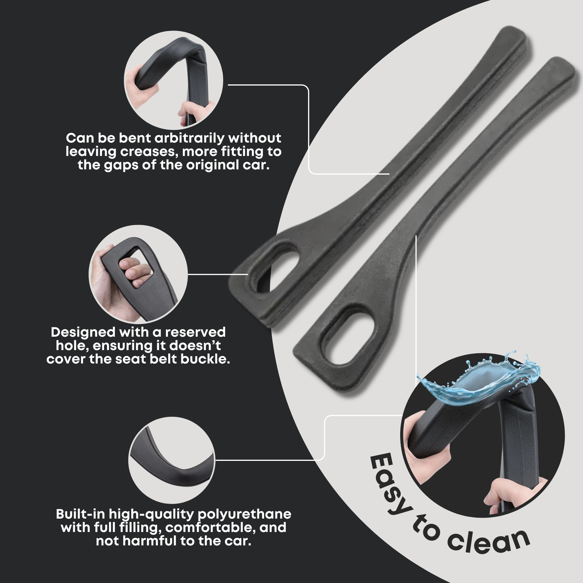 GapShield™ Seat Gap Filler | 1 Pair - Science Factory Shop