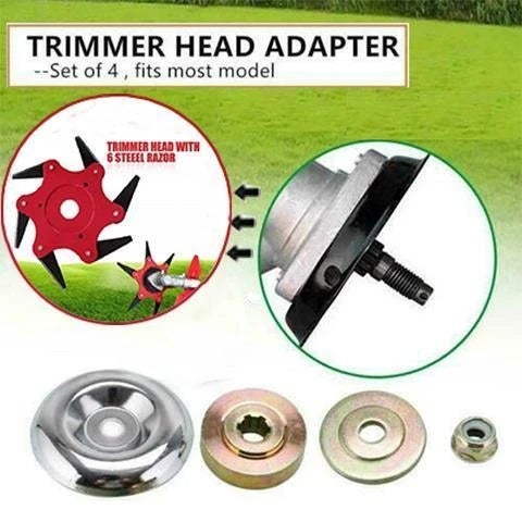 š„ Last Day - 50% OFF!** š„ TurboTrim⢠Universal 6-Blade Steel Garden Trimmer Head - Science Factory Shop