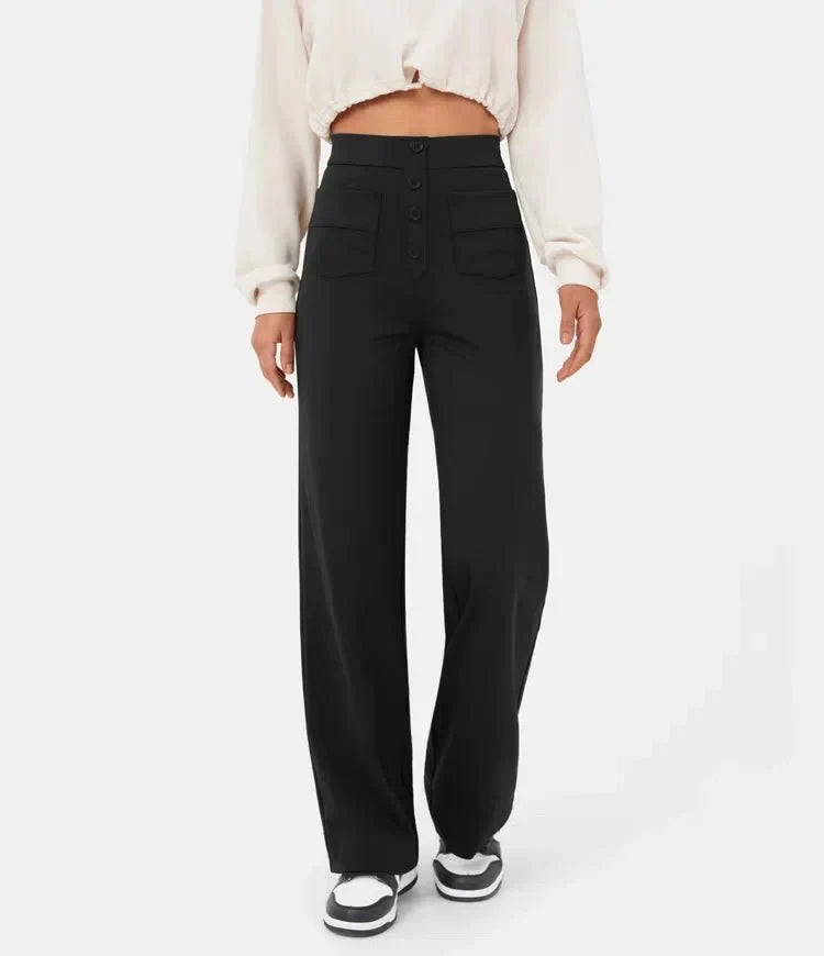 ChicFit™ | High-Waisted Stretch Casual Pants - Science Factory Shop