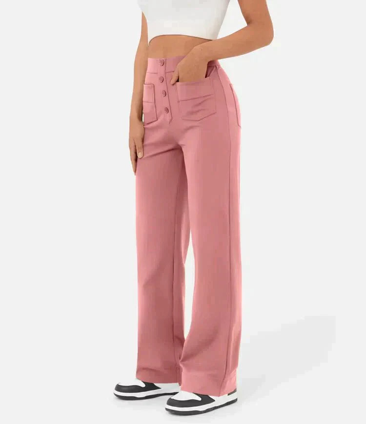 ChicFit™ | High-Waisted Stretch Casual Pants - Science Factory Shop