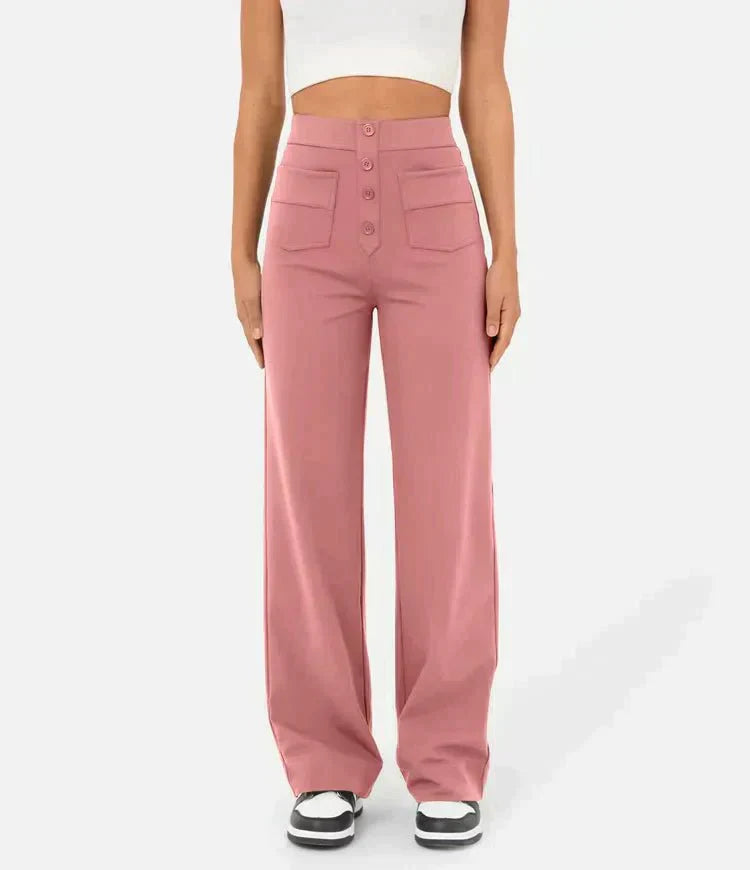 ChicFit™ | High-Waisted Stretch Casual Pants - Science Factory Shop