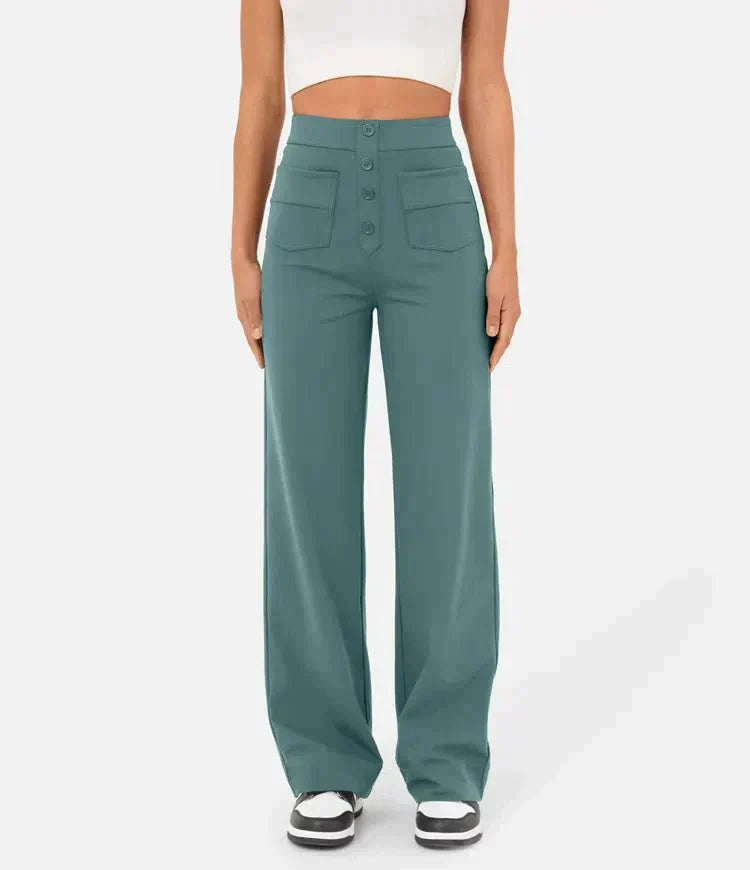 ChicFit™ | High-Waisted Stretch Casual Pants - Science Factory Shop