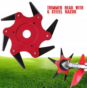 š„ Last Day - 50% OFF!** š„ TurboTrim⢠Universal 6-Blade Steel Garden Trimmer Head - Science Factory Shop
