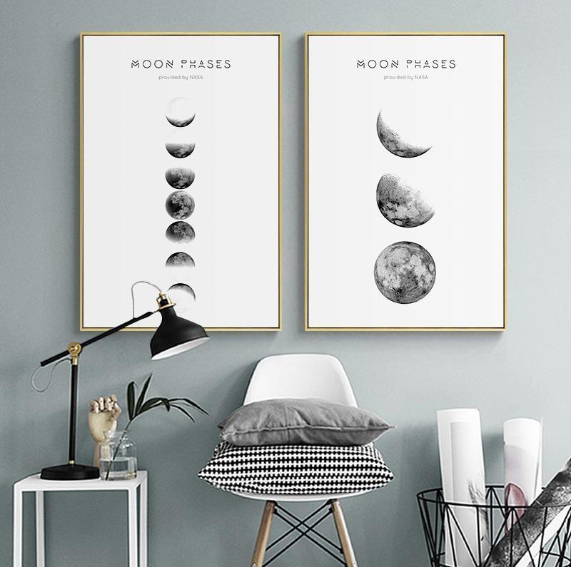 Moon Phases | Canvas Art - Science Factory Shop