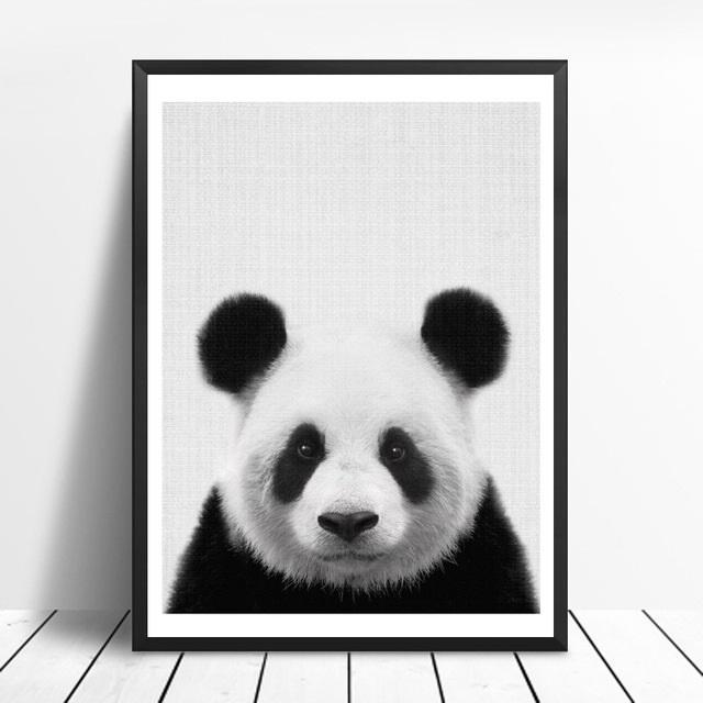Animals Black and White Photo | Canvas Art - Science Factory Shop