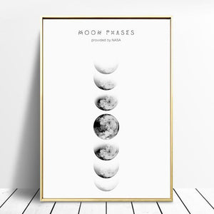 Moon Phases | Canvas Art - Science Factory Shop