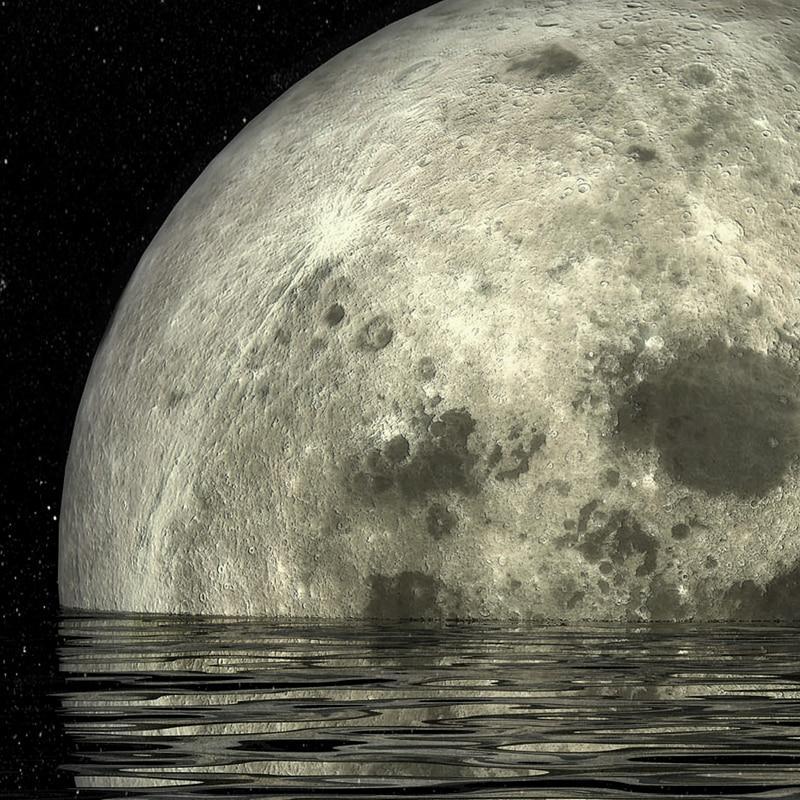 Super Moon | Canvas Art - Science Factory Shop