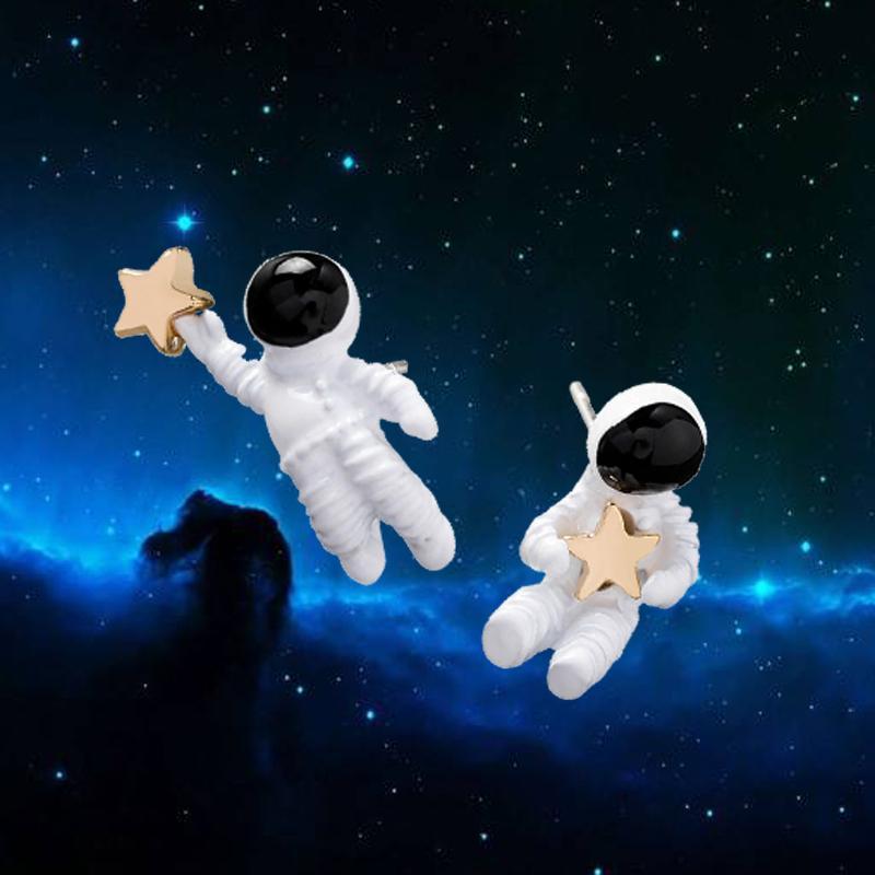 Space Astronaut Earrings - Science Factory Shop