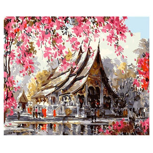 Buddhist Temple | Number Painting (NEW) - Science Factory Shop