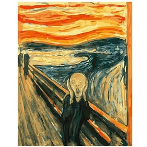 The Scream | Number Painting (NEW) - Science Factory Shop