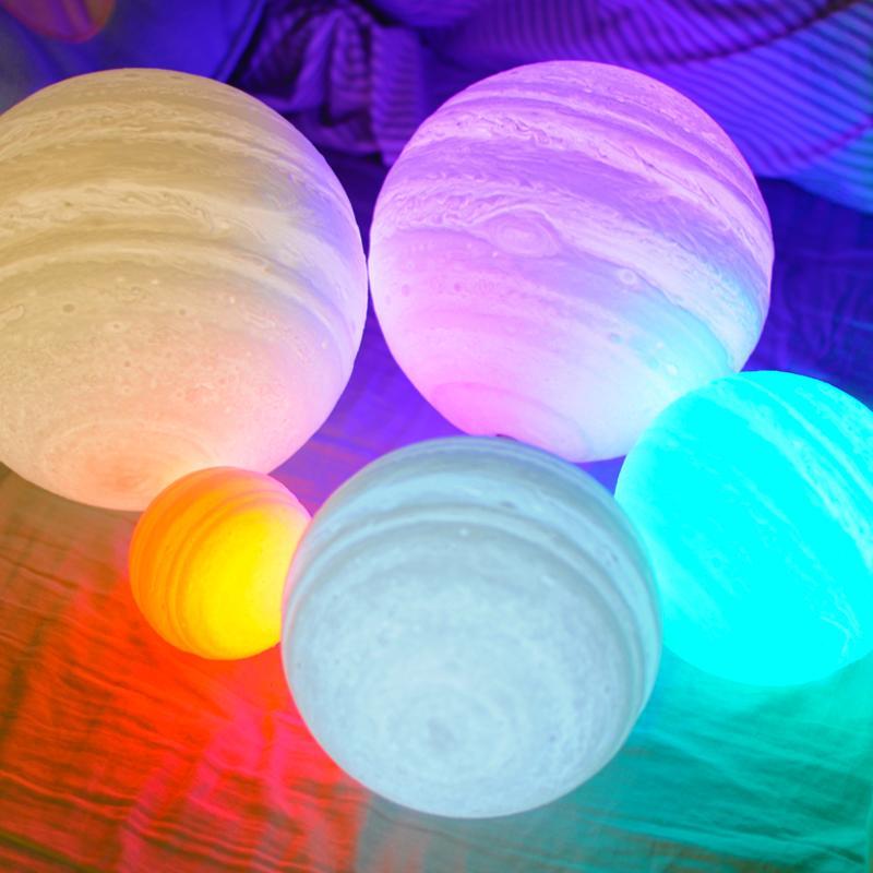 Jupiter (Color) Nightlight | Lighting - Science Factory Shop
