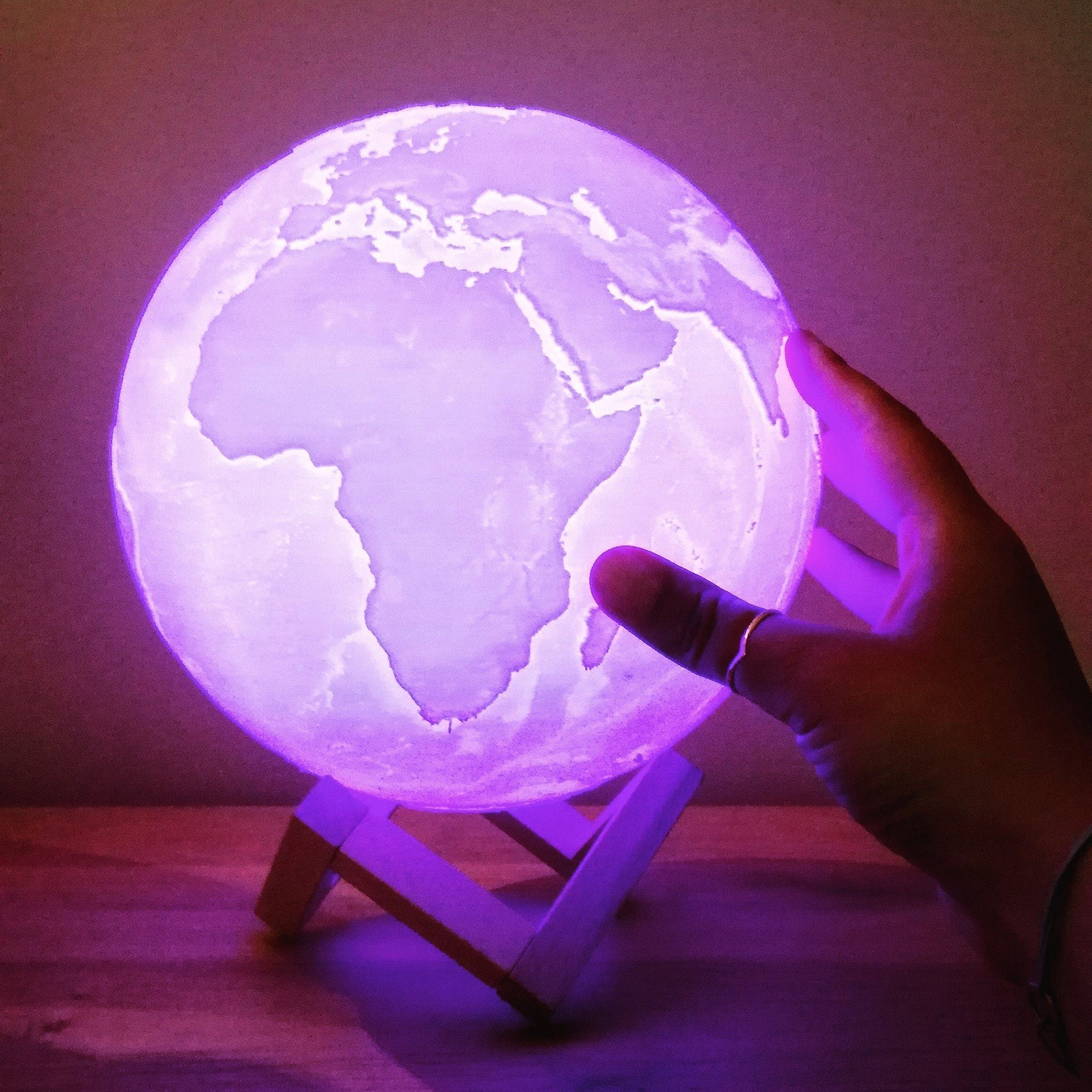 Earth (Color) Nightlight | Lighting - Science Factory Shop