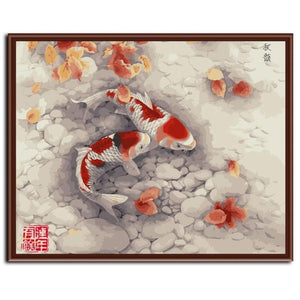 Koi Carp | Number Painting - Science Factory Shop