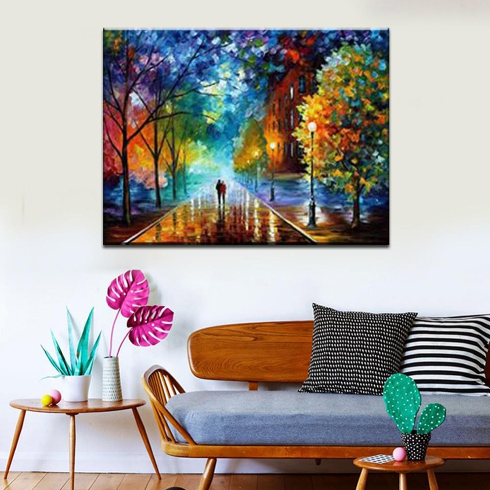 Lovers Walking In the Street | Number Painting - Science Factory Shop