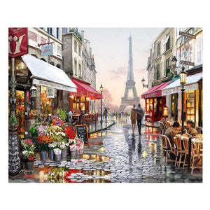 Afternoon in Paris | Number Painting - Science Factory Shop
