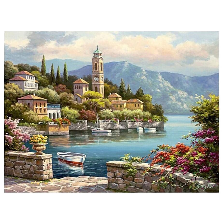 Sea Harbor | Number Painting (NEW) - Science Factory Shop