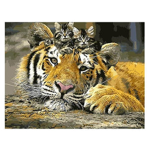Tiger | Number Painting (NEW) - Science Factory Shop