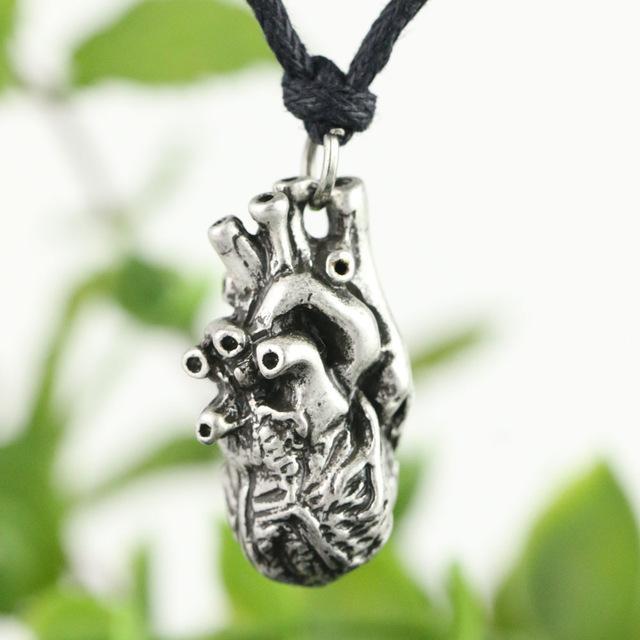 Anatomical Heart Necklace - Science Factory Shop