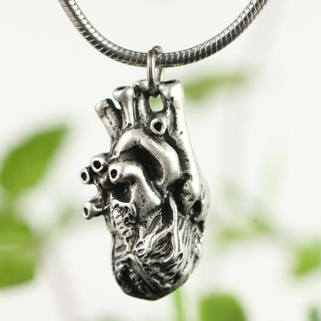 Anatomical Heart Necklace - Science Factory Shop