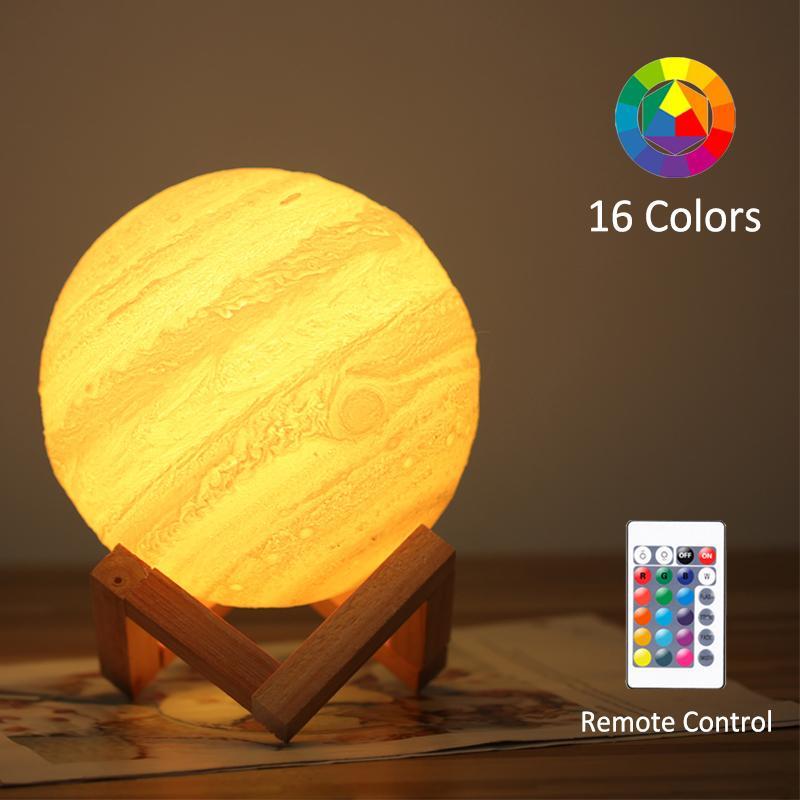 Jupiter (Color) Nightlight | Lighting - Science Factory Shop