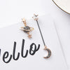 Asymmetrical Celestial Body Earrings - Science Factory Shop