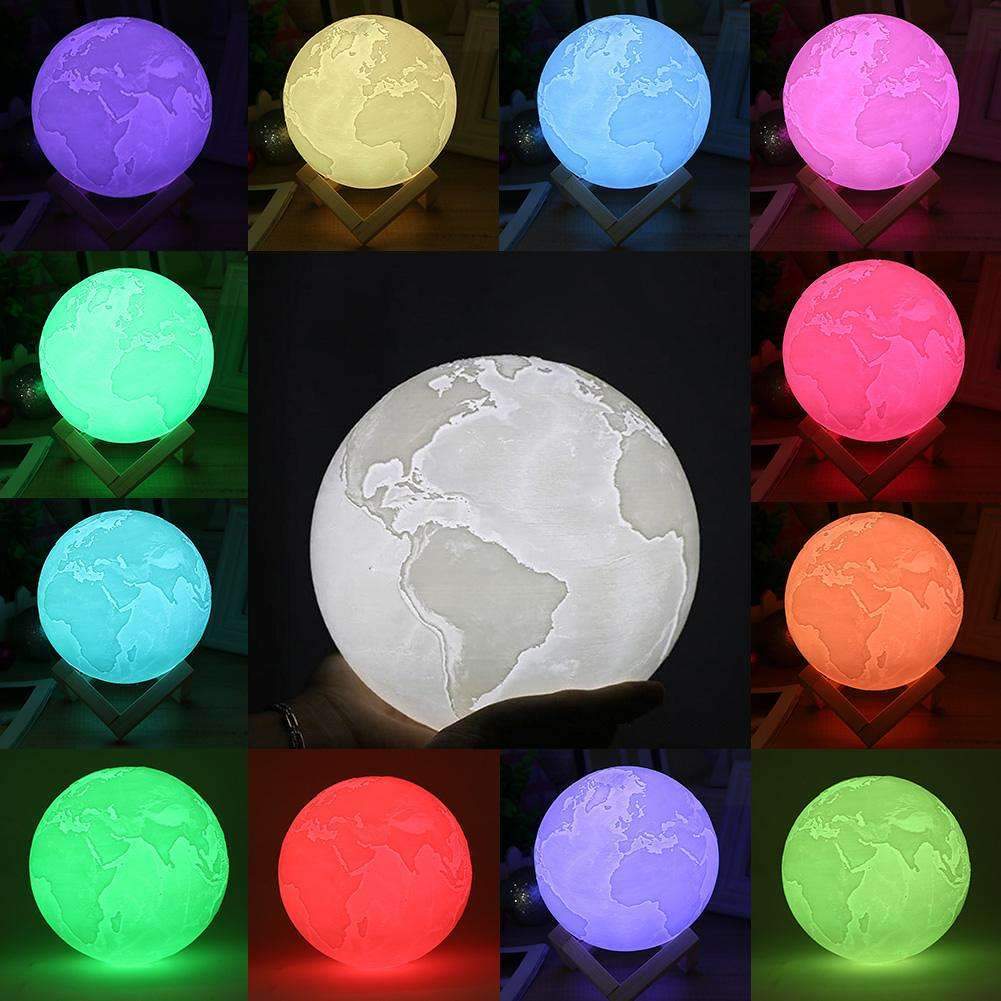 Earth (Color) Nightlight | Lighting - Science Factory Shop