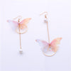 Butterfly Pearl Earrings (Light) - Science Factory Shop