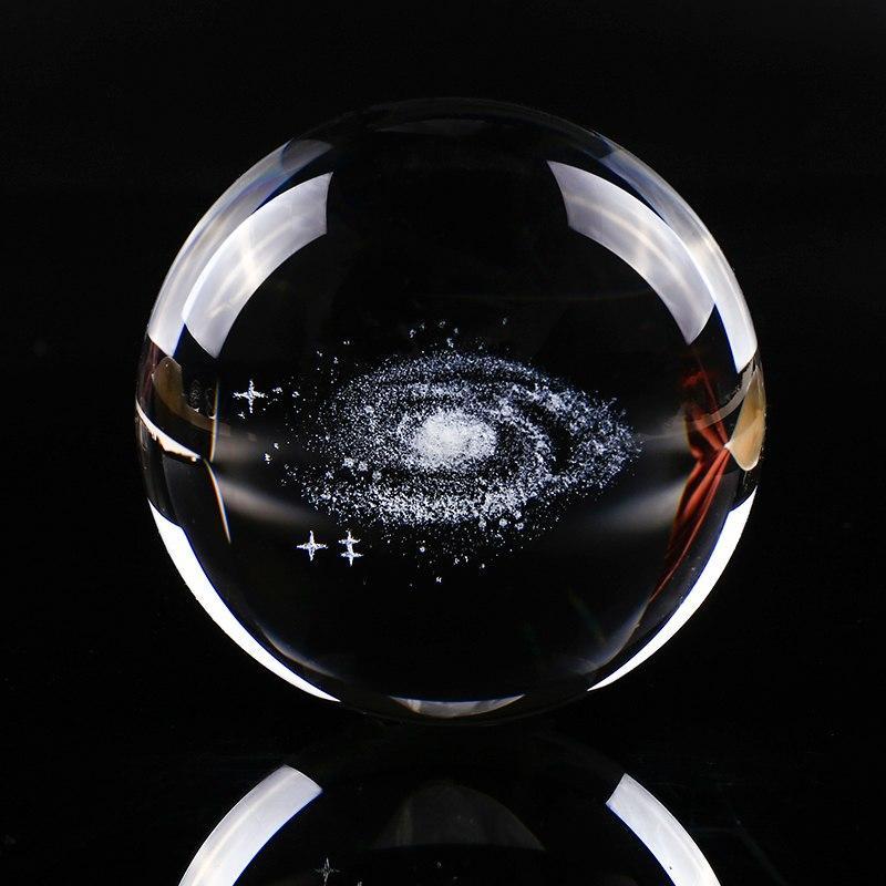 3D Galaxy Sphere | Crystal Ball - Science Factory Shop