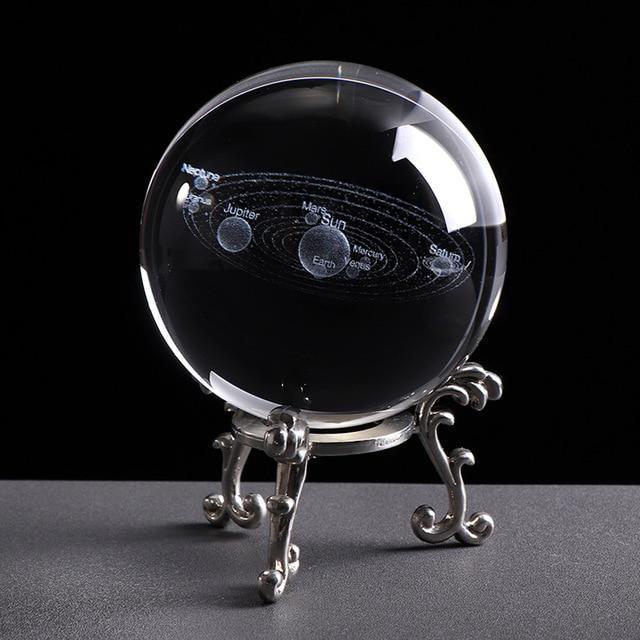 3D Solar System | Crystal Ball **Limited** - Science Factory Shop