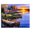 Waterside Cottage | Number Painting - Science Factory Shop
