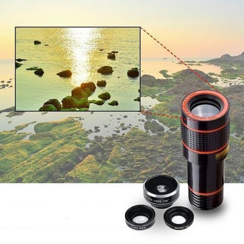 Telescope Camera Lens (12X) | Phone Accessories - Science Factory Shop