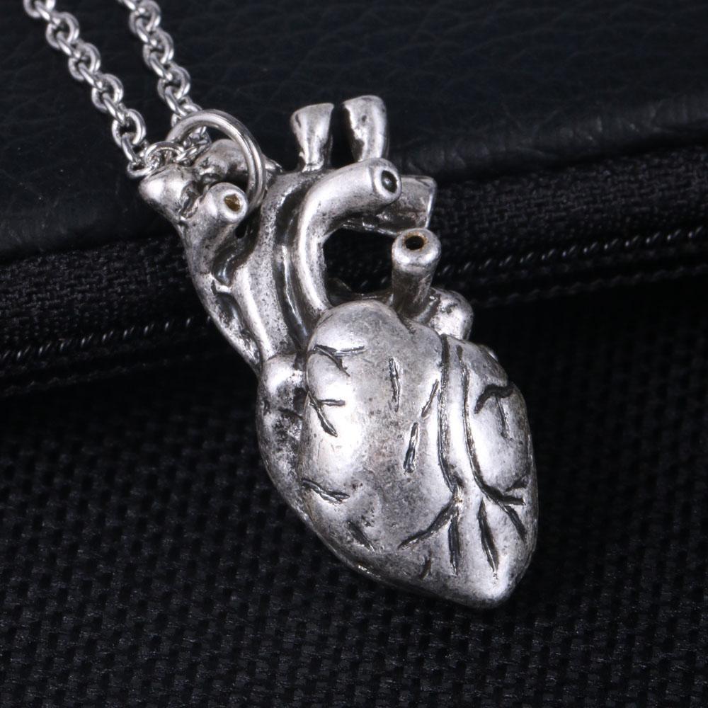 Anatomical Heart Necklace - Science Factory Shop