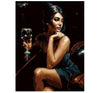 Sexy with a Glass of Wine | Number Painting (NEW) - Science Factory Shop