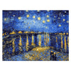 Starry Night Over the Rhône | Number Painting - Science Factory Shop