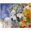 Wolves in the Snow | Number Painting (NEW) - Science Factory Shop