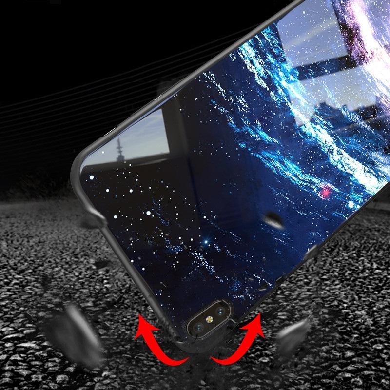 Tempered Glass Space Art | iPhone case - Science Factory Shop