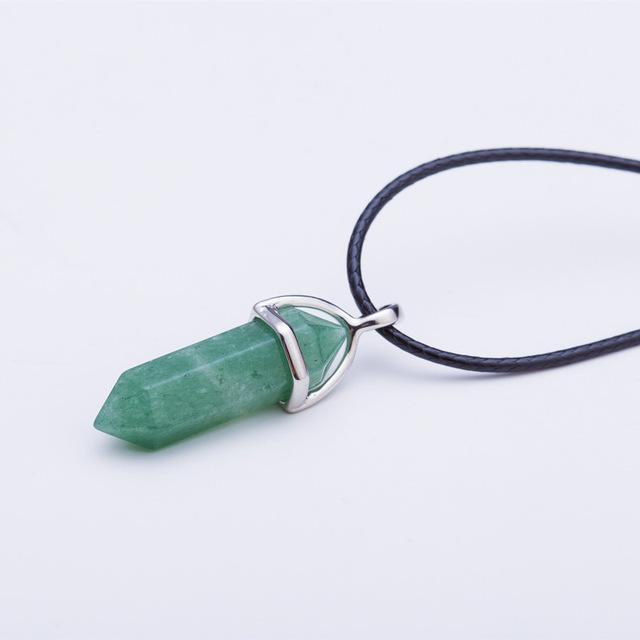 Geometric Natural Stone Necklace - Science Factory Shop