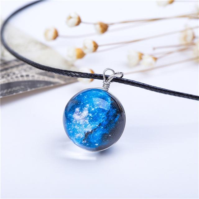 Universe Leather Necklace - Science Factory Shop