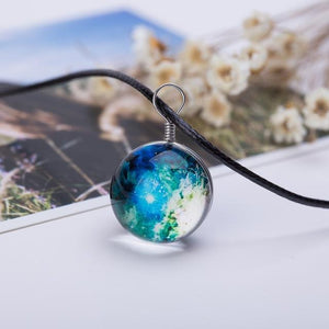 Universe Leather Necklace - Science Factory Shop