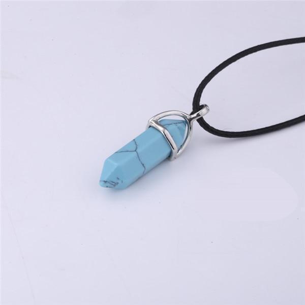 Geometric Natural Stone Necklace - Science Factory Shop