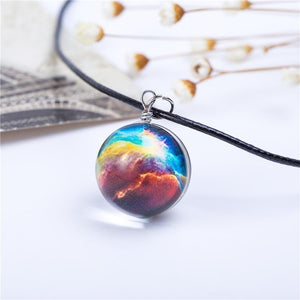 Universe Leather Necklace - Science Factory Shop