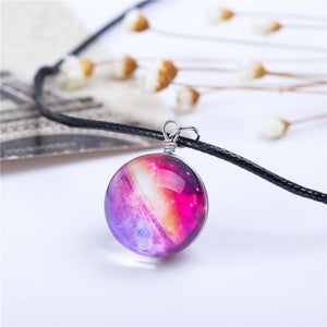 Universe Leather Necklace - Science Factory Shop