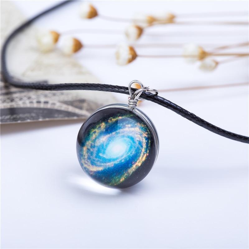 Universe Leather Necklace - Science Factory Shop