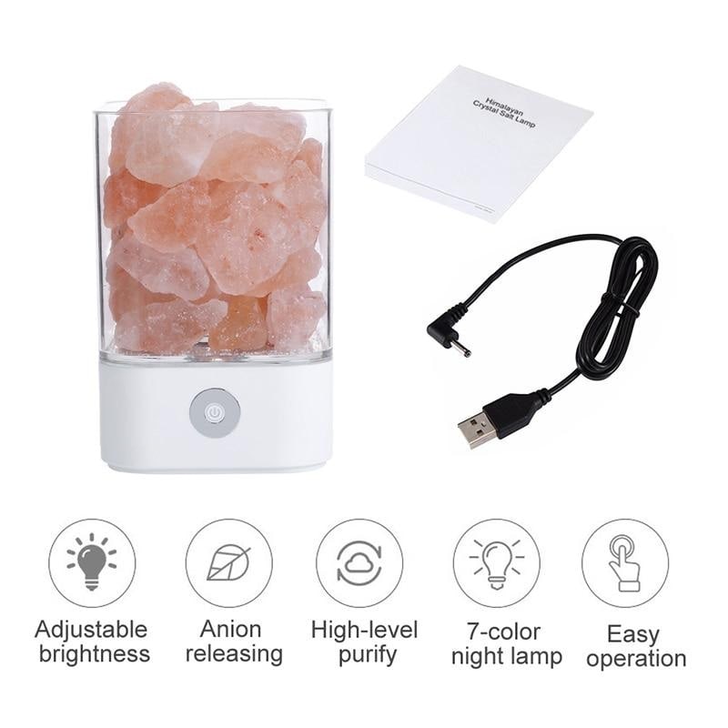 Himalayan (Color) Crystal Salt Lamp | Lighting - Science Factory Shop