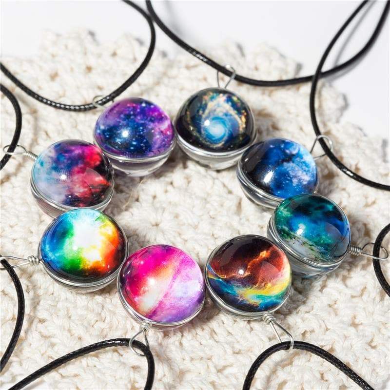 Universe Leather Necklace - Science Factory Shop