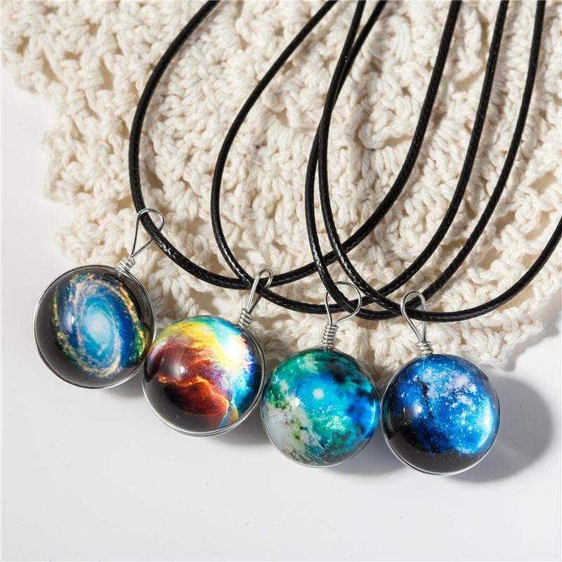 Universe Leather Necklace - Science Factory Shop